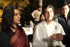 With Spiritual Teacher & Mentor - Sister Shivani